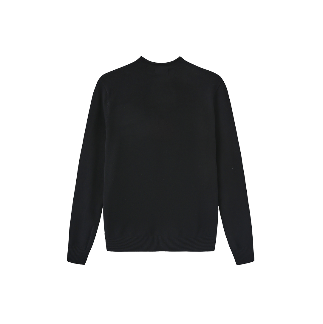 Floral Mock Knit Sweater