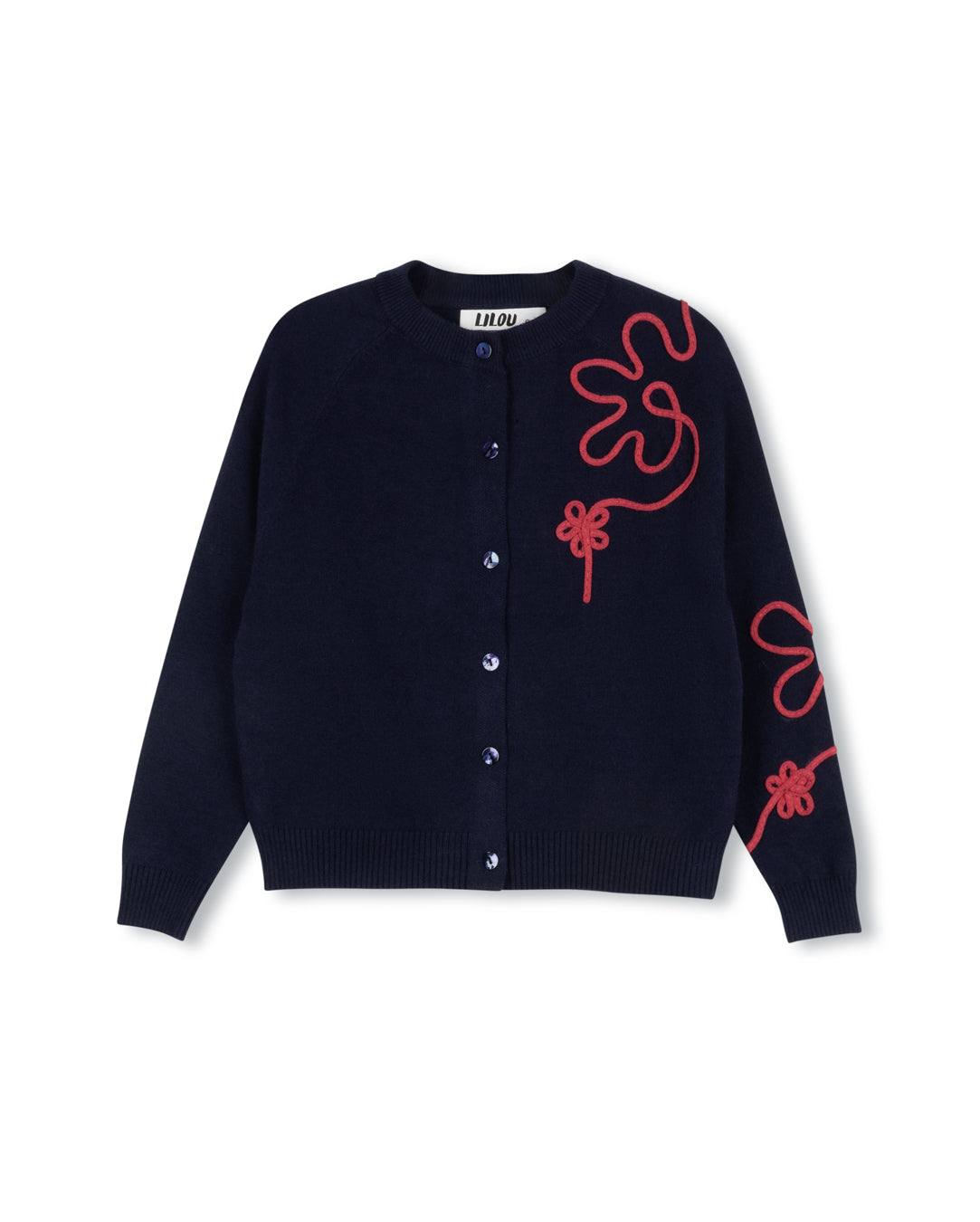 Hann Embroidered Cardigan