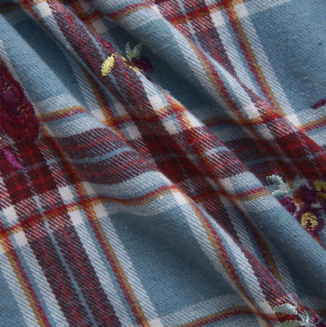 Jerry Plaid Floral Jumper