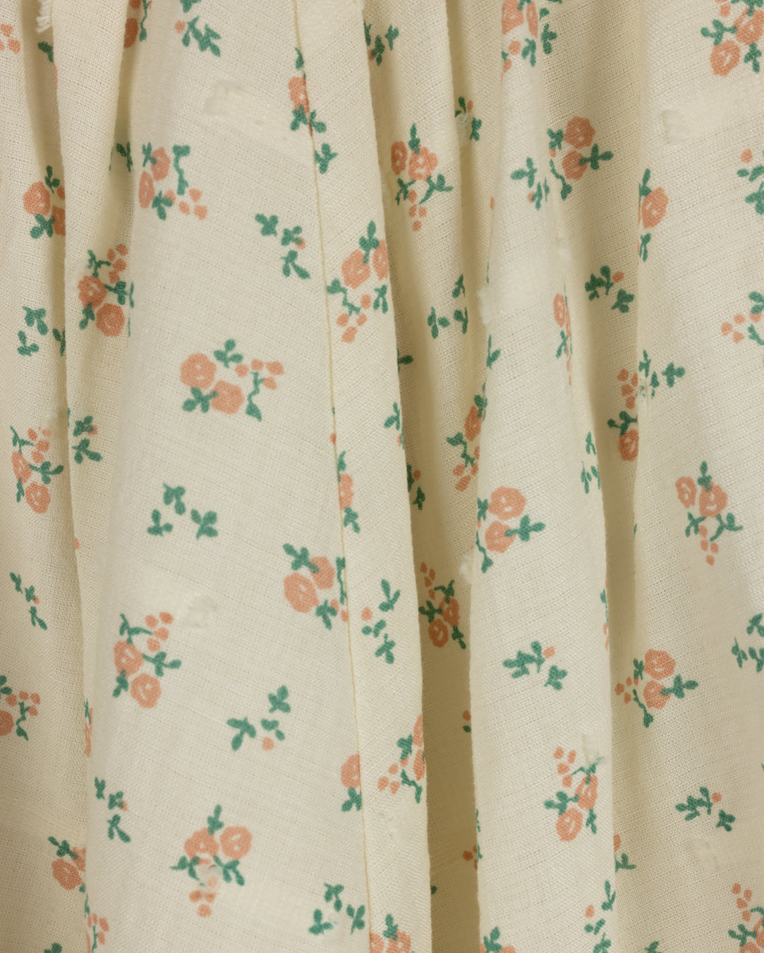 Vince Printed Linen Skirt