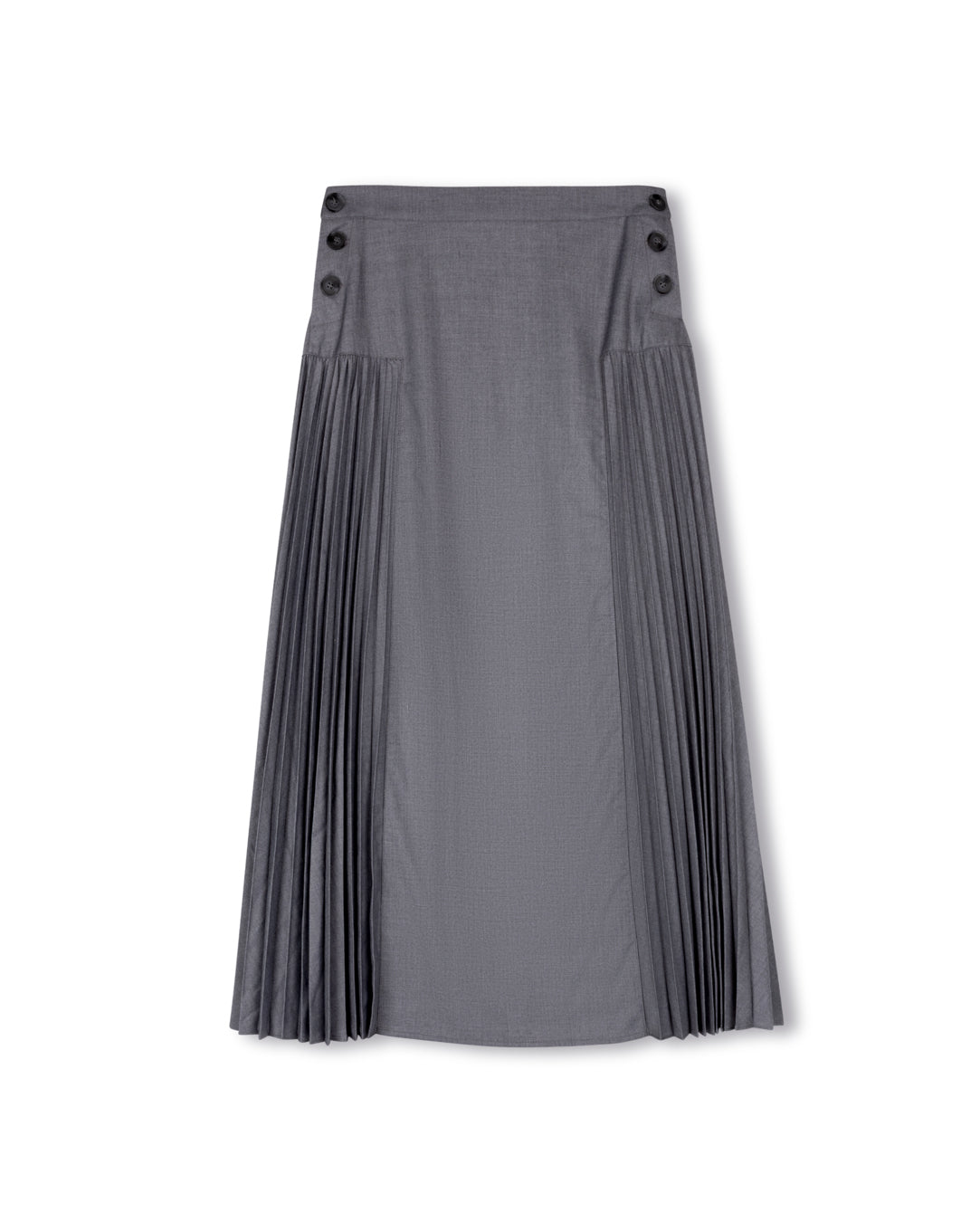 Cathy Side Pleat Skirt