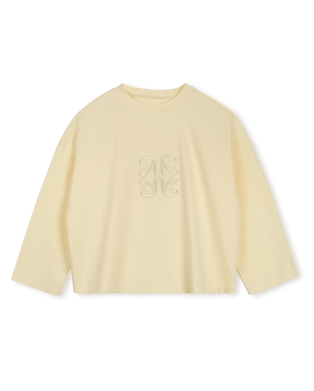 Three Quarter Sleeve Cropped Tee - Junees