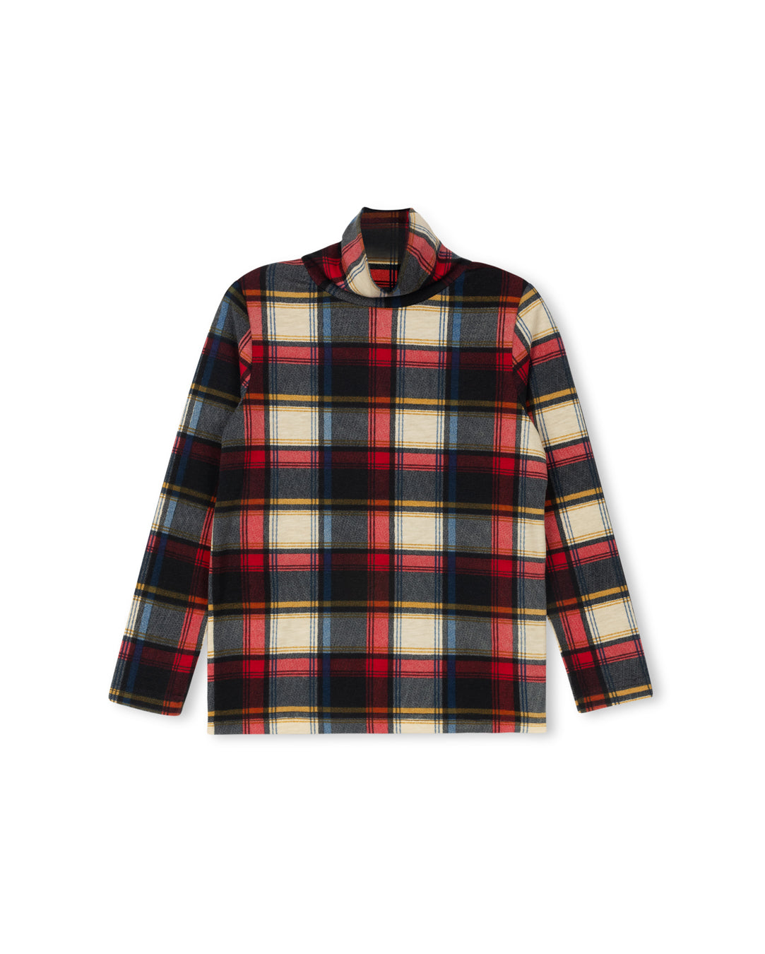Heidi Modal Plaid Turtleneck