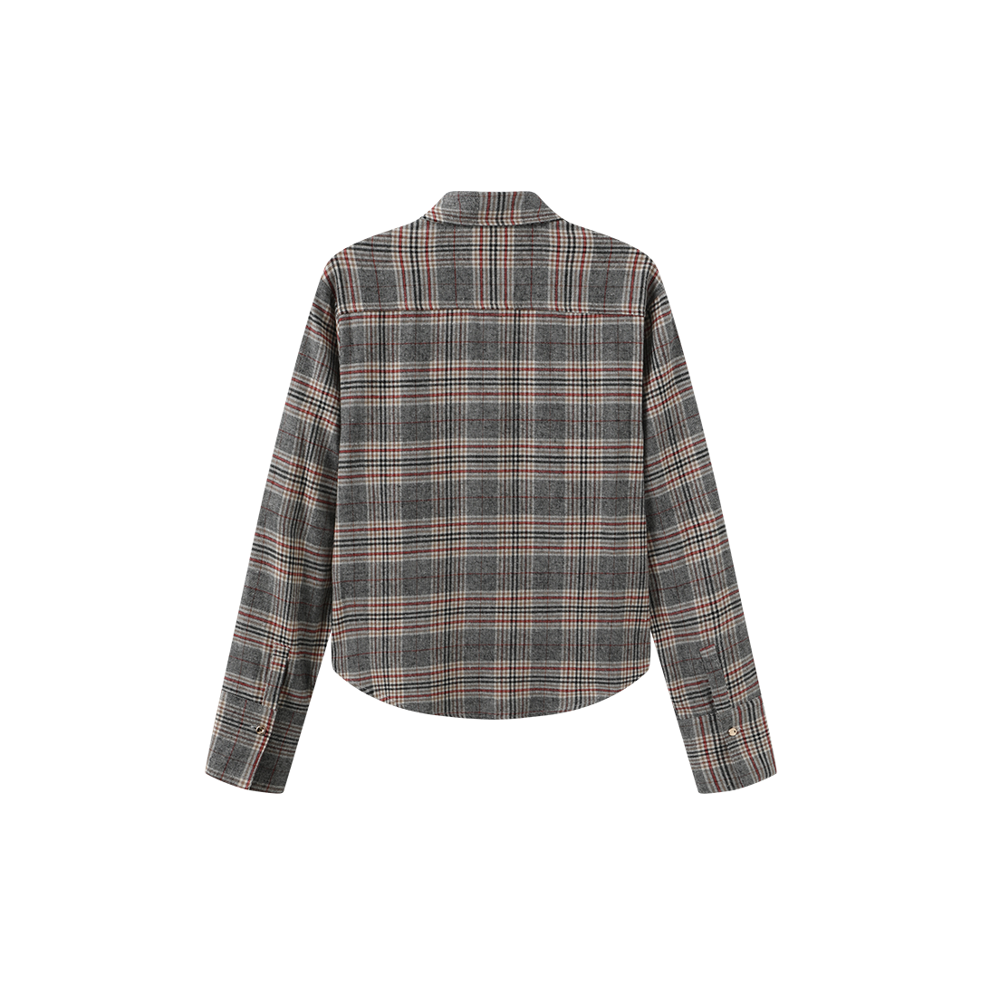 Pico Plaid Blouse