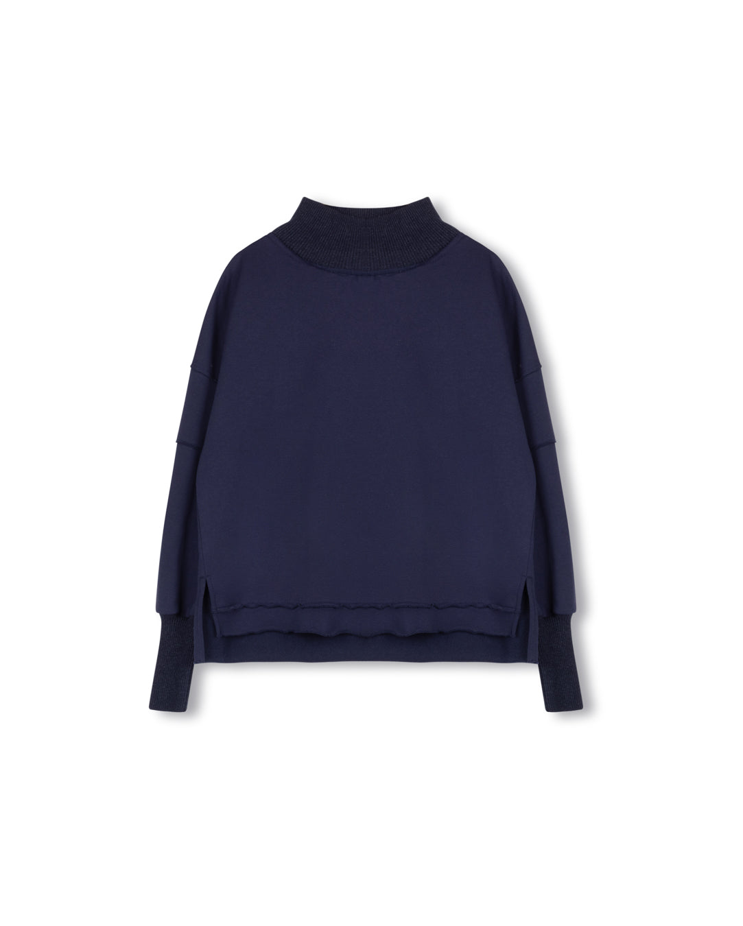 Rib Trim Sweatshirt