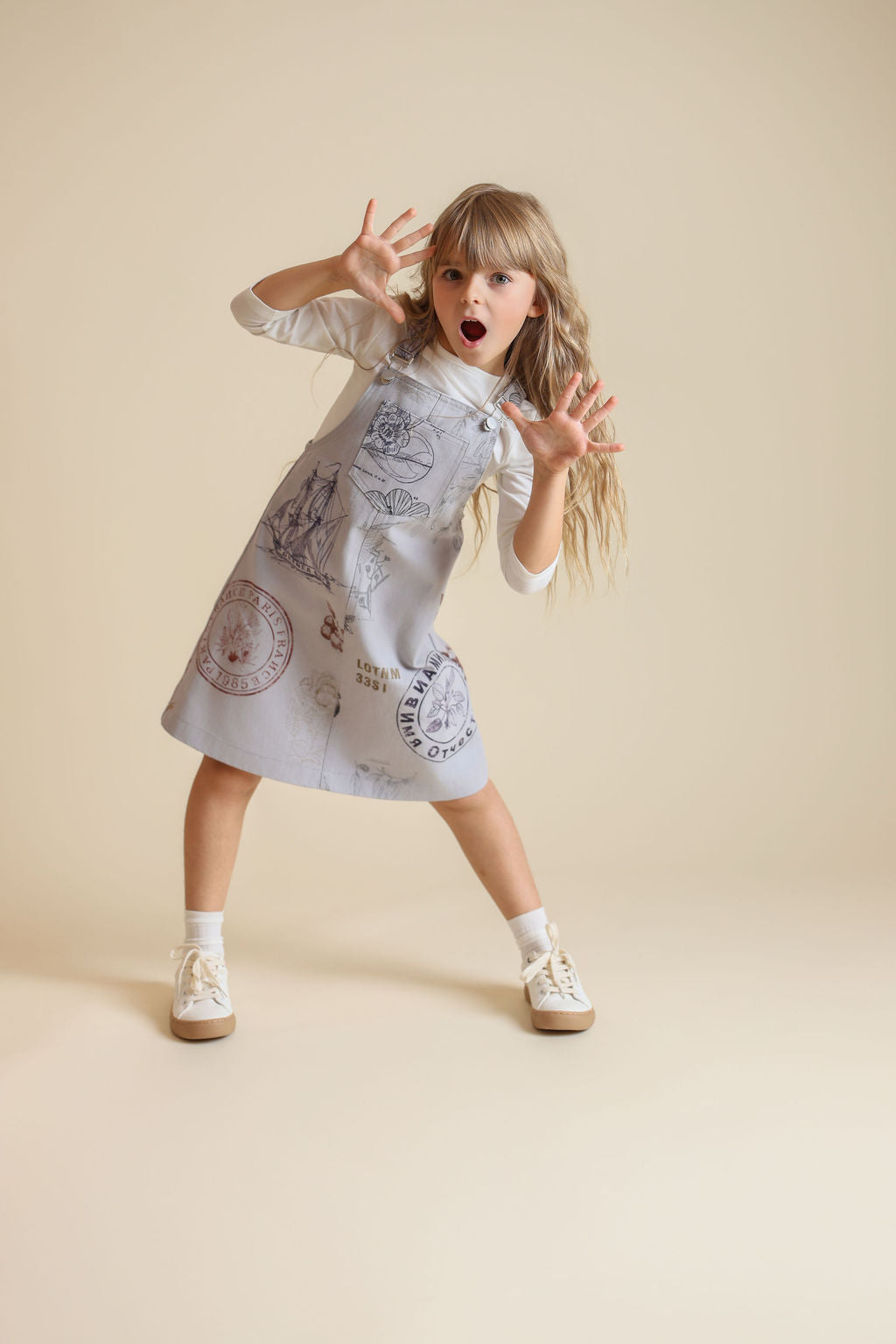 Romy Stamp Printed Jumper