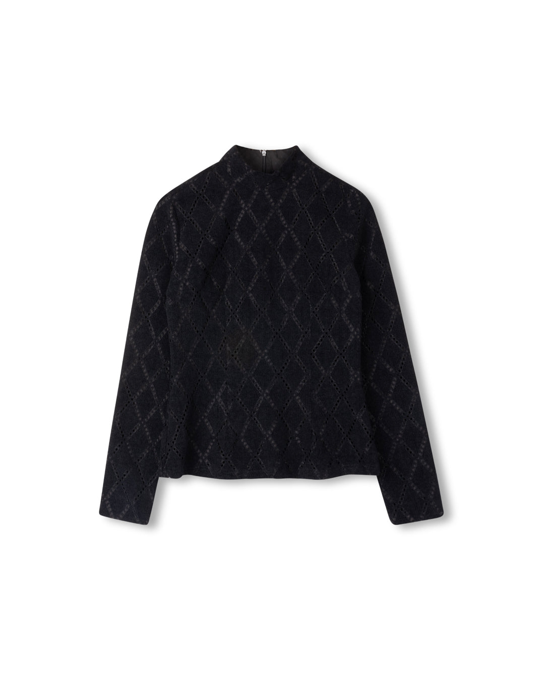 Fleece Diamond Shaped Top W-22544