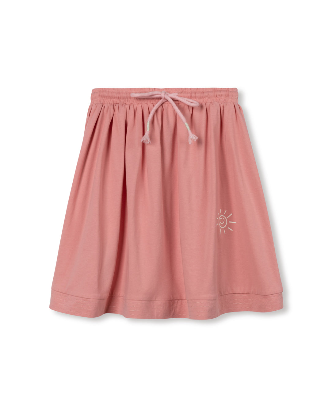 Script Printed Heart Skirt