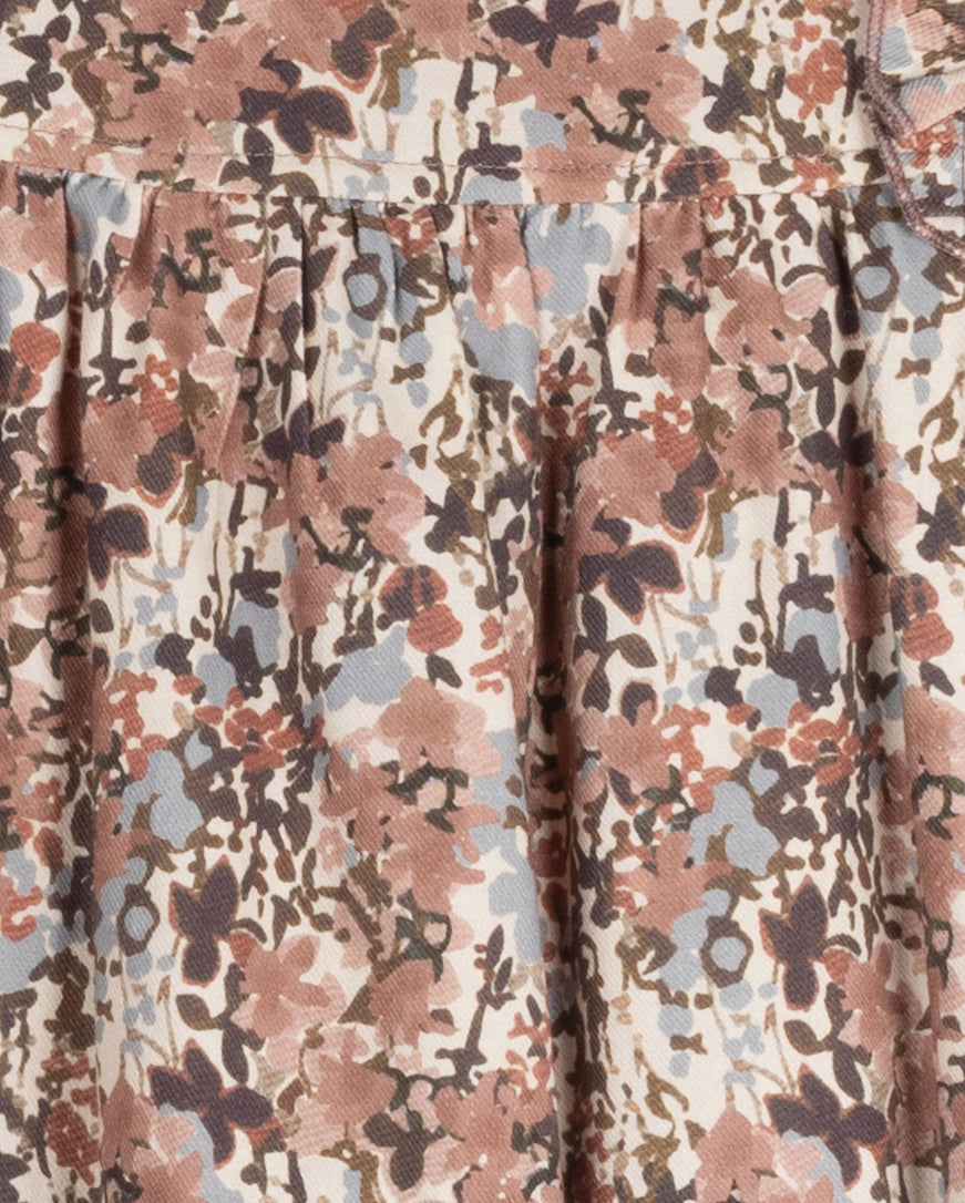 Jill Floral Printed Romper C-22779