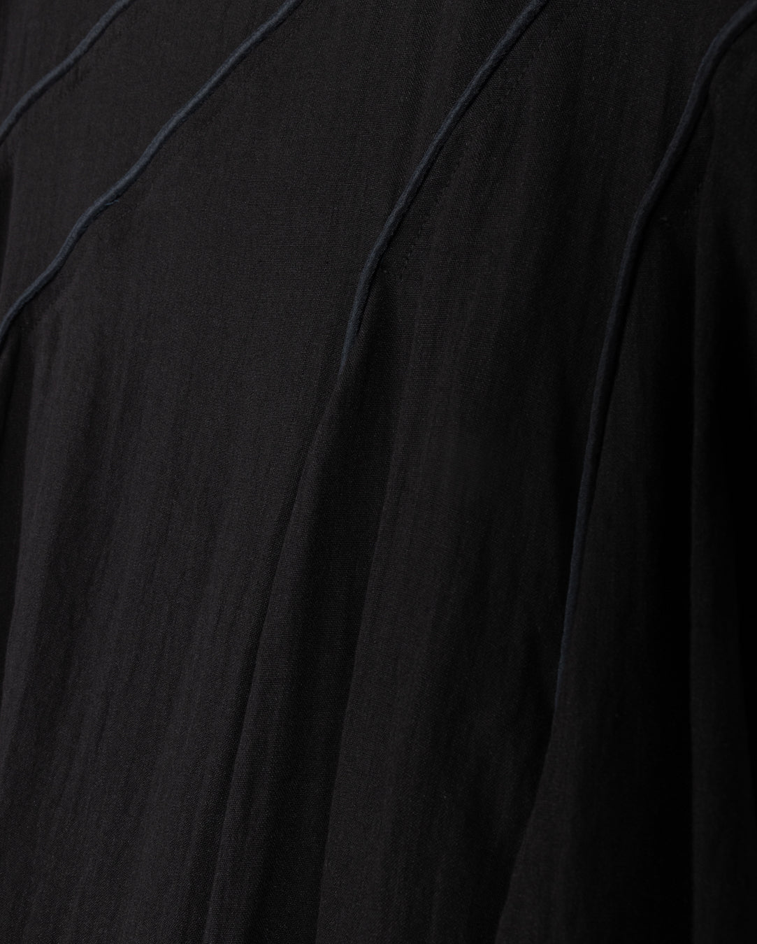 Linen Stitched Detail Maxi Skirt - Junees