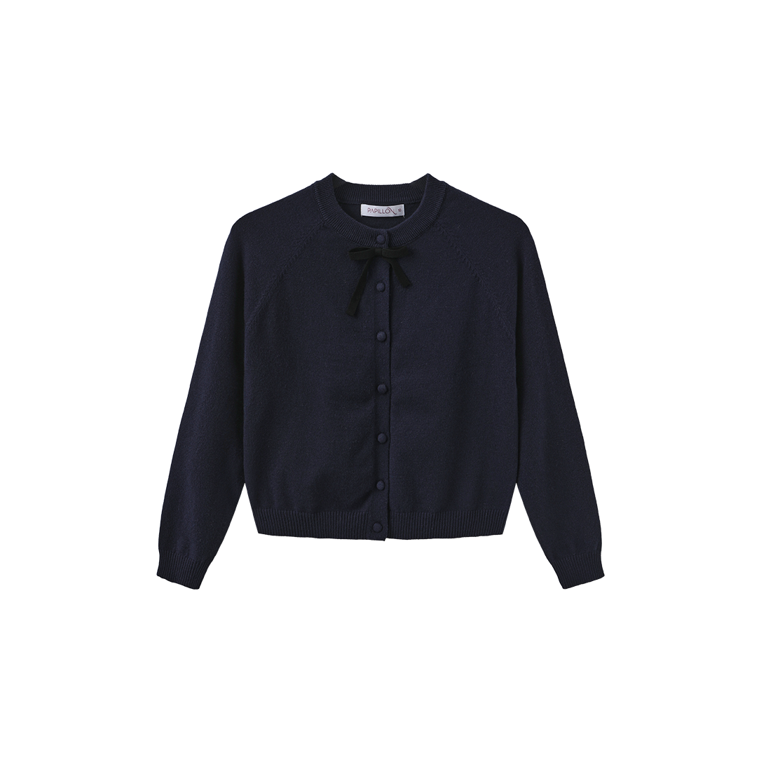 Byron Knit Bow Cardigan