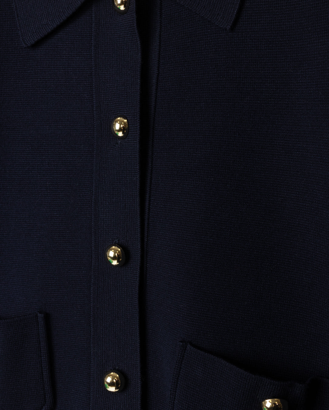 Smooth Knit Pocket Cardigan