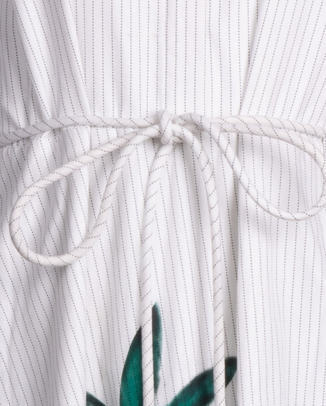 Stripe Floral Midi Dress