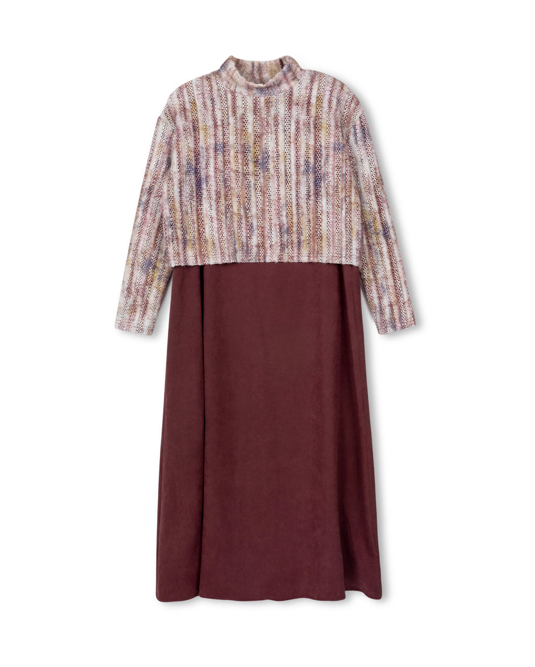 Multi Colored Top Slip Dress Set