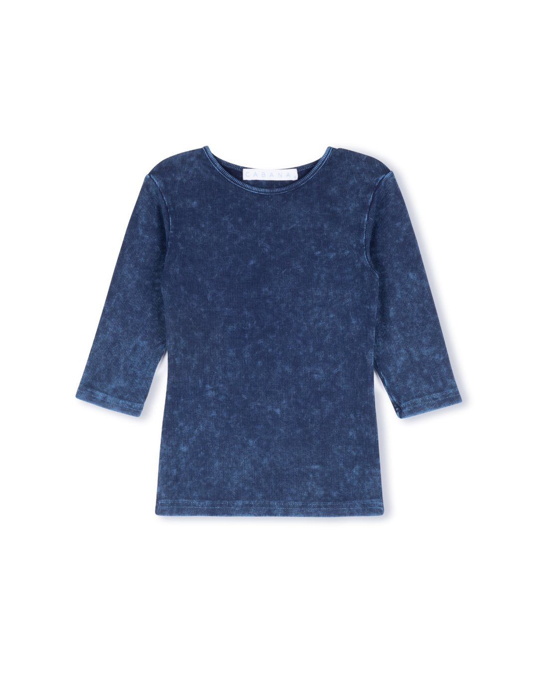 Mineral Wash Ribbed Tee - Junees