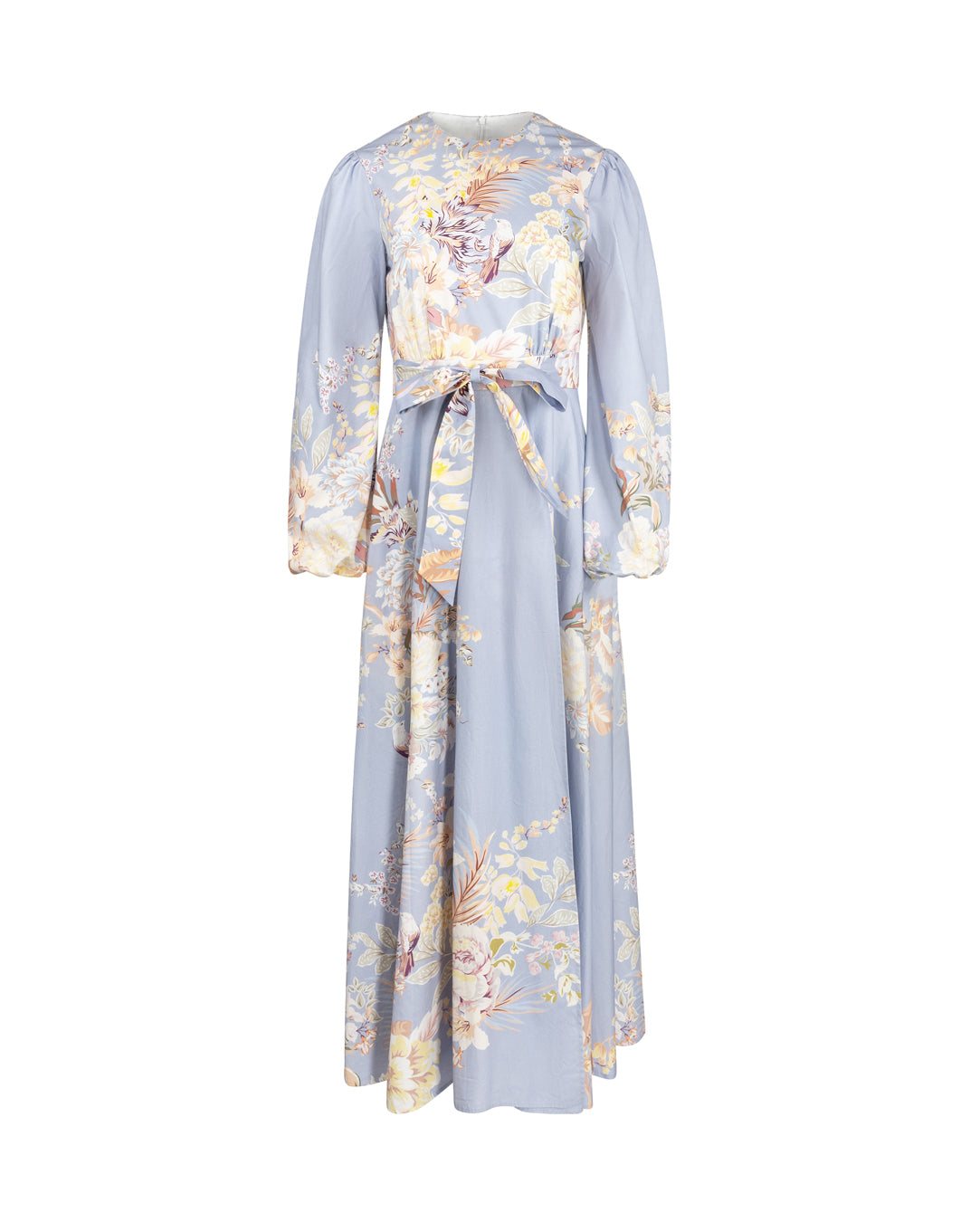 Cotton Floral Wrap Dress