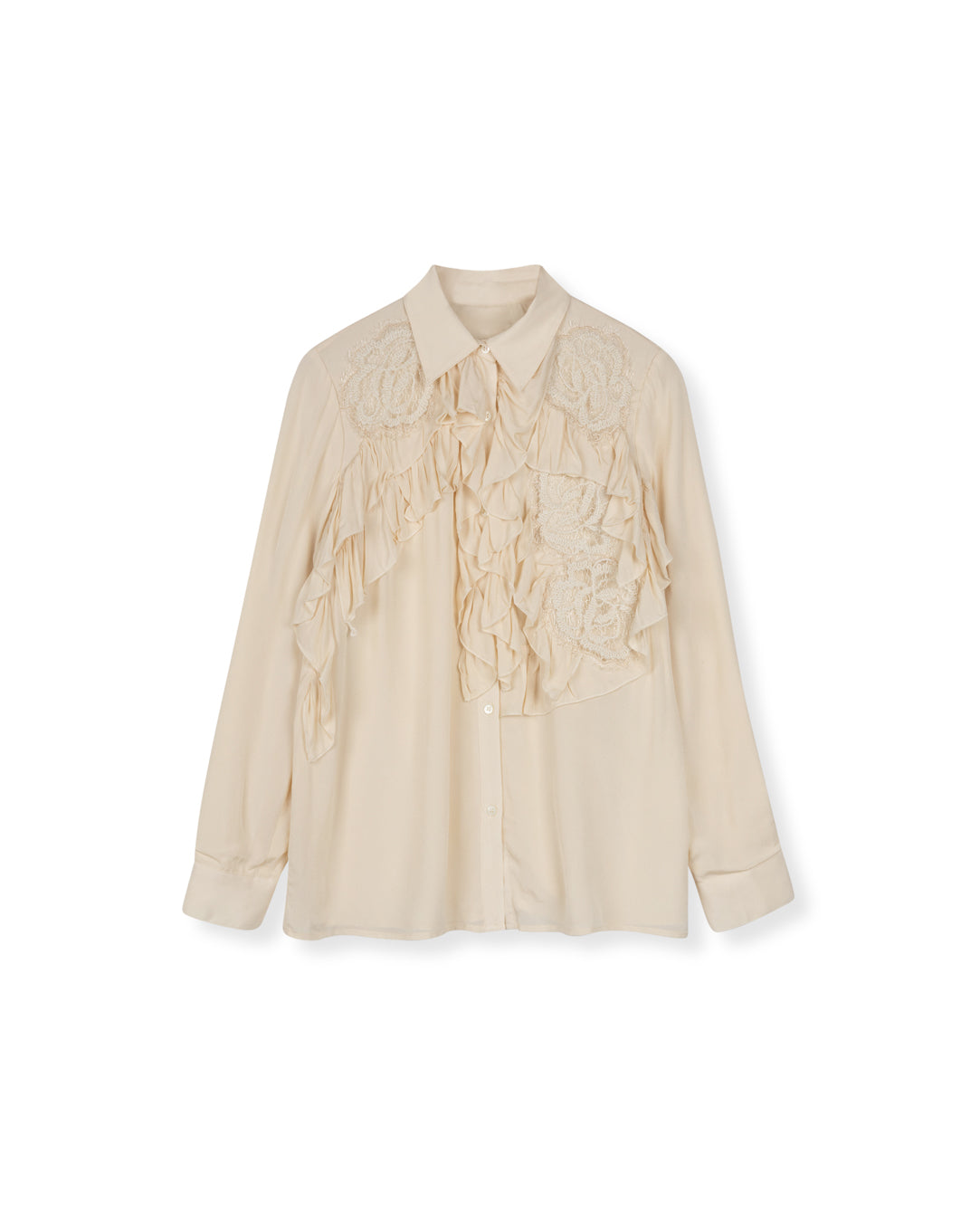 Ruffle Detailed Blouse W-23425