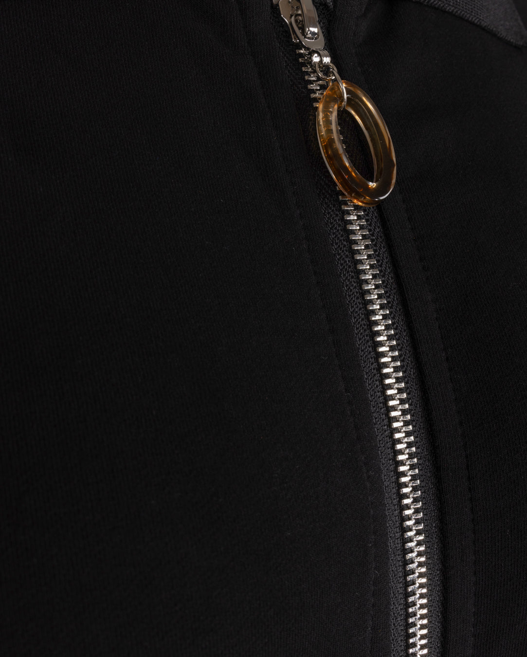 Sweatshirt Zip Up Drop Waist Dress