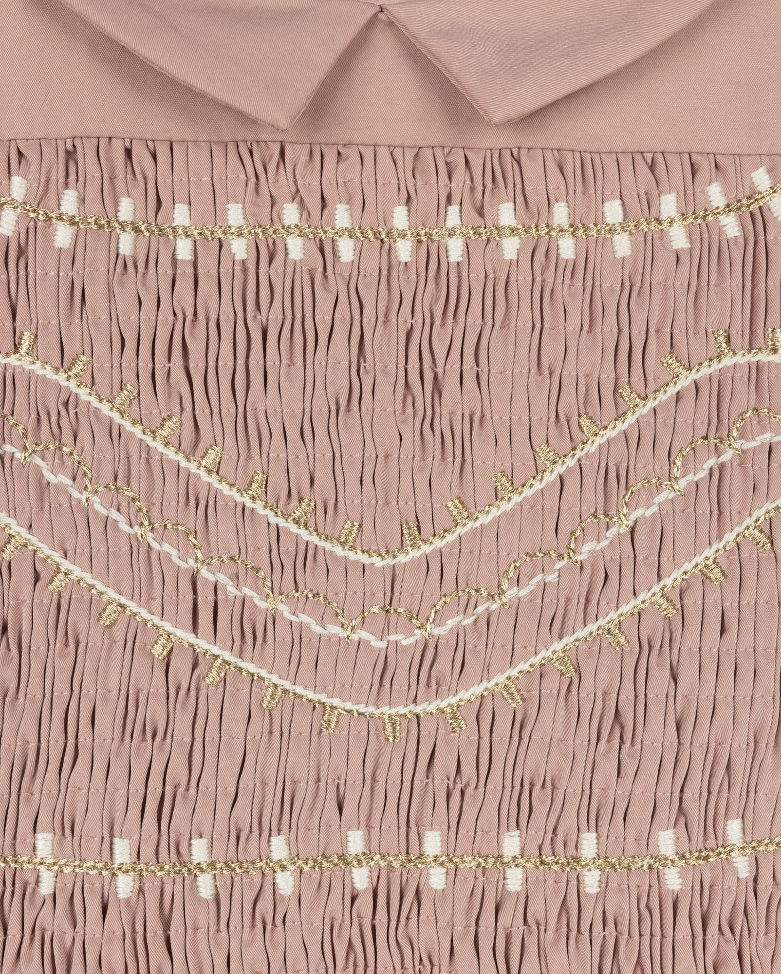 Taffeta Smocked Gown - Junees