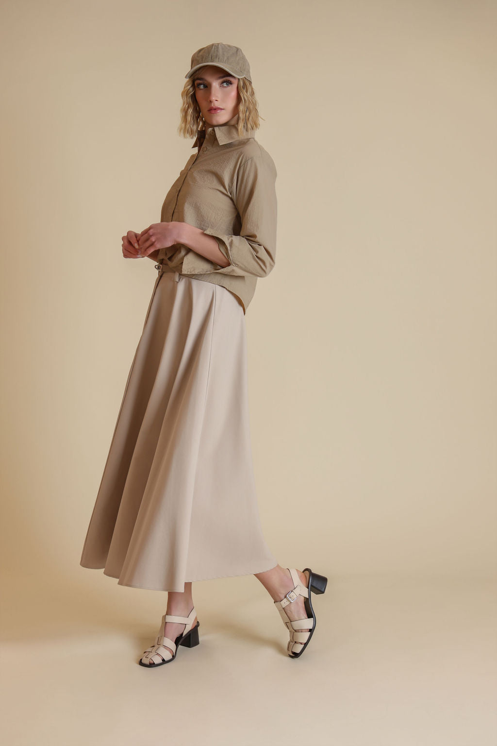 Parachute Two Tone Blouse - Junees