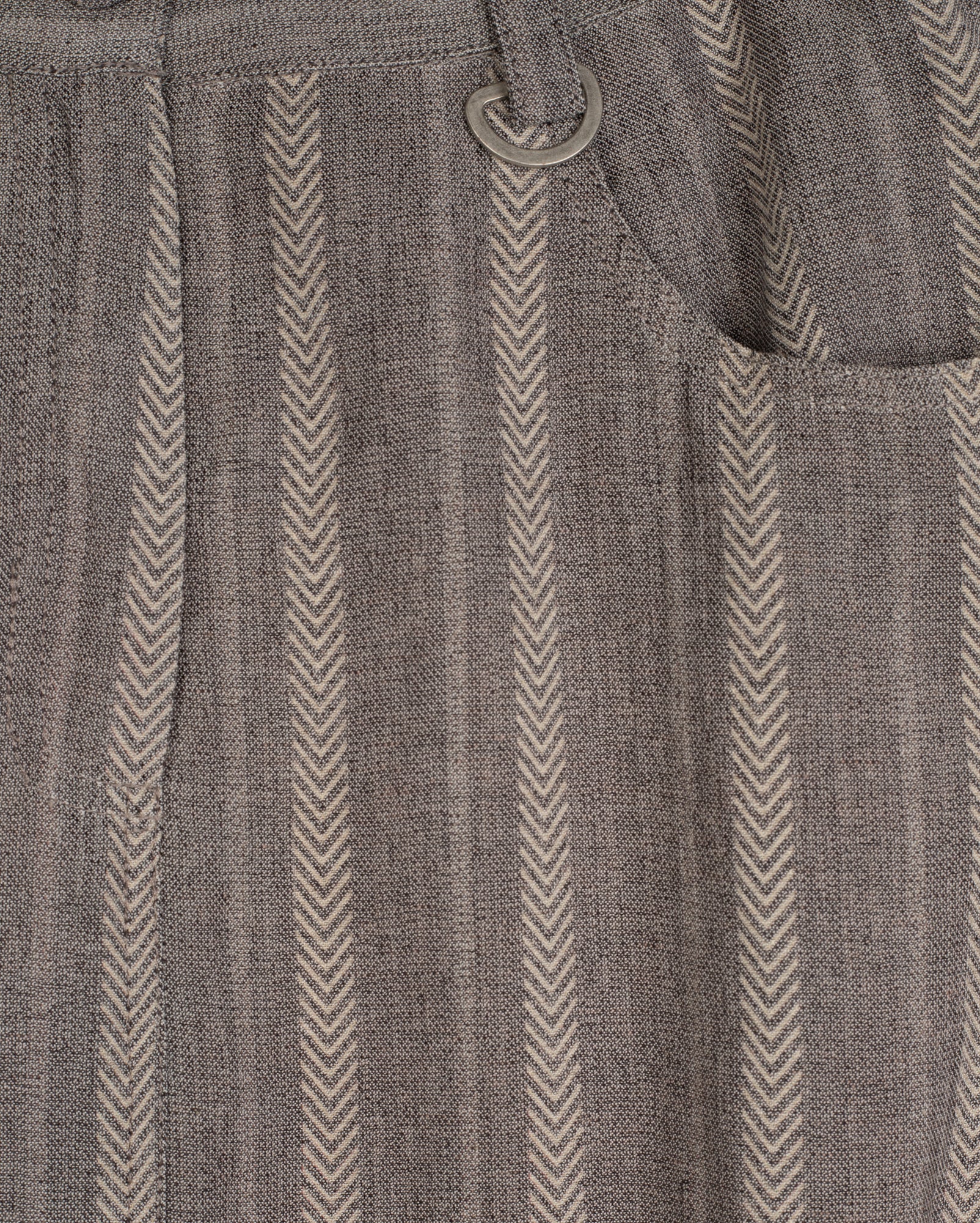 Chevron Detail Straight Skirt - Junees