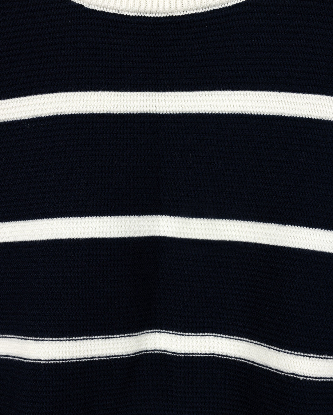 Stripe Drop Sleeve Shoulder