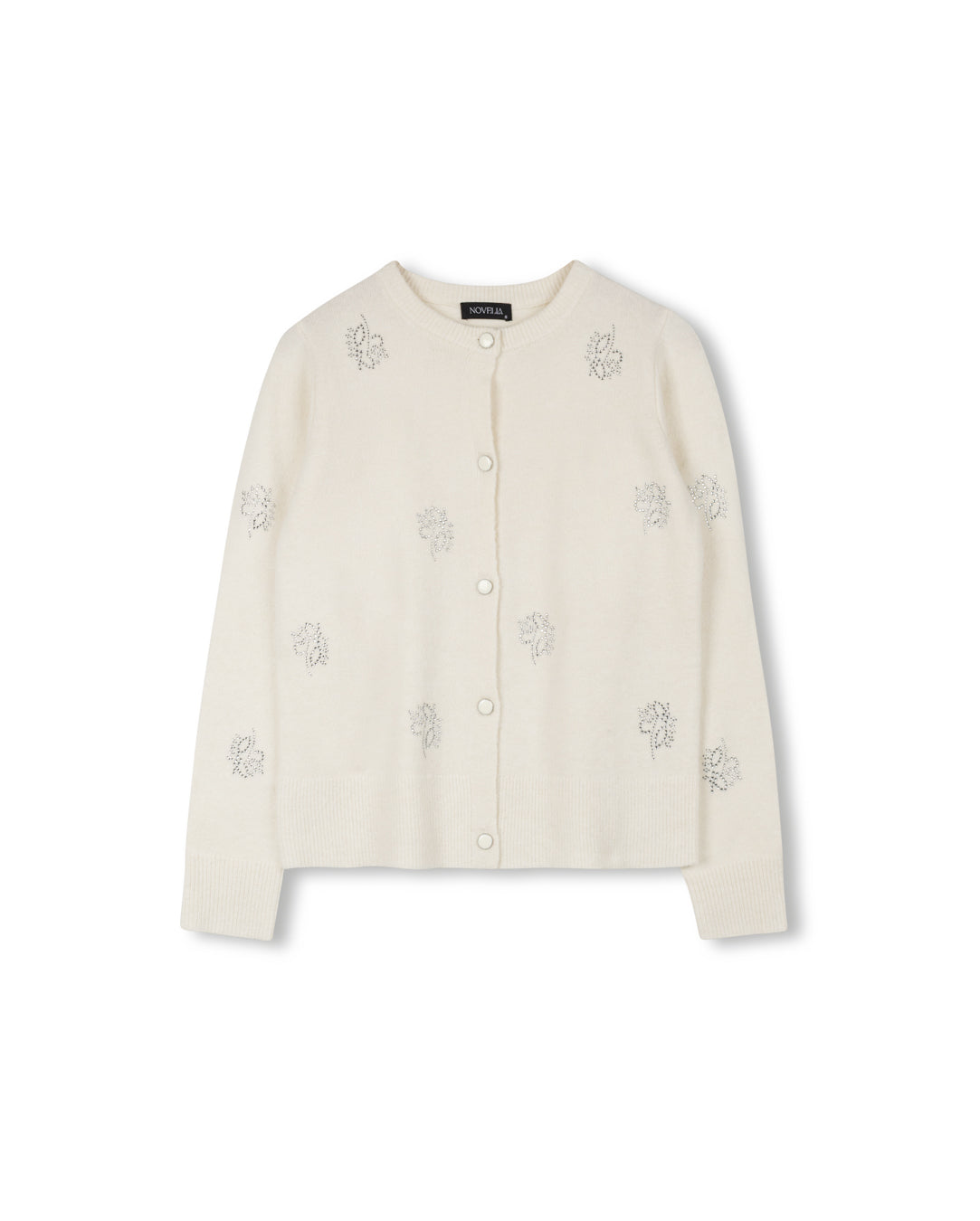 Rhinestone Applique Cardigan