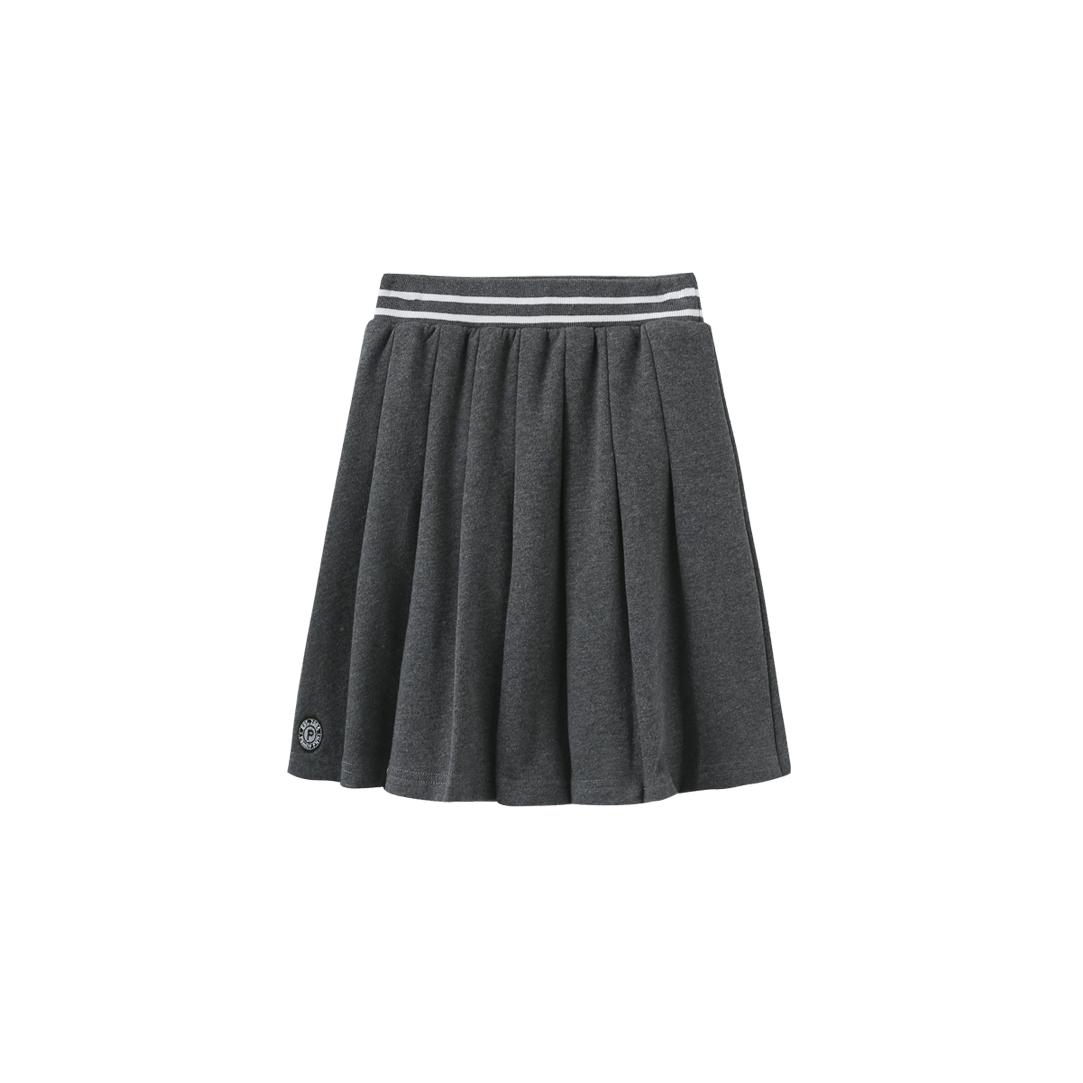 Mila Crest Pleated Skirt