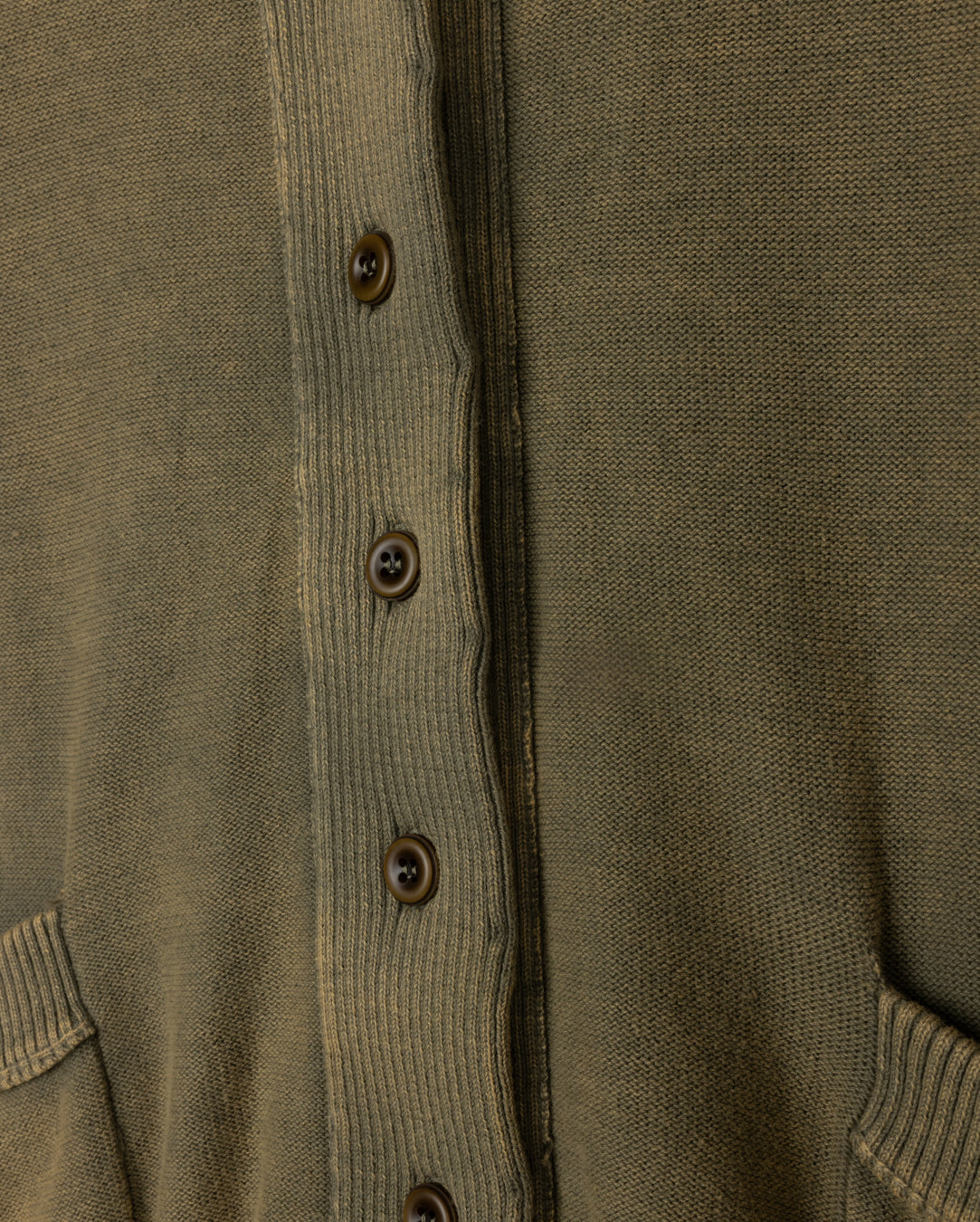 Thin Knit Mineral Wash Cardigan - Junees