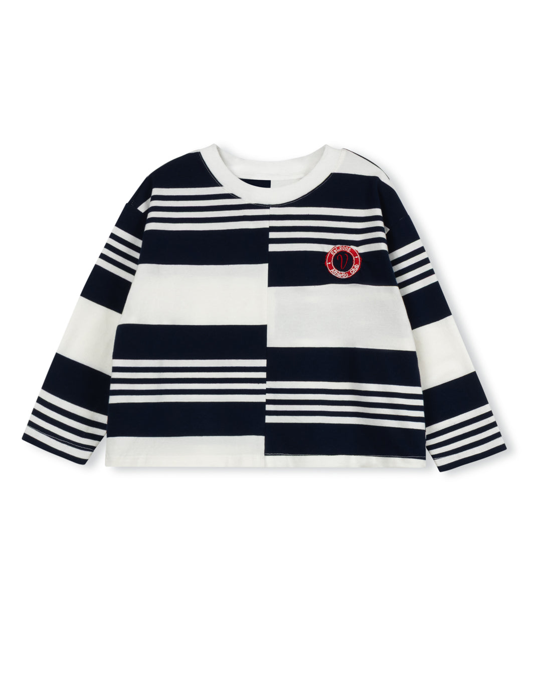 Striped Boxy T-shirt - Junees
