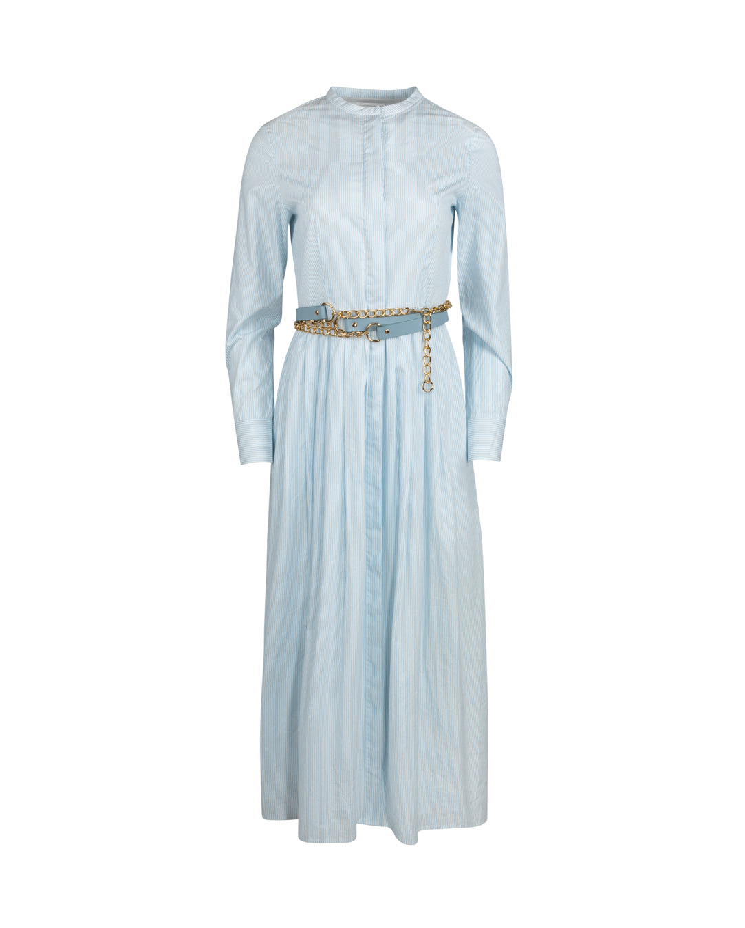 Cross Over Chain Belt Dress