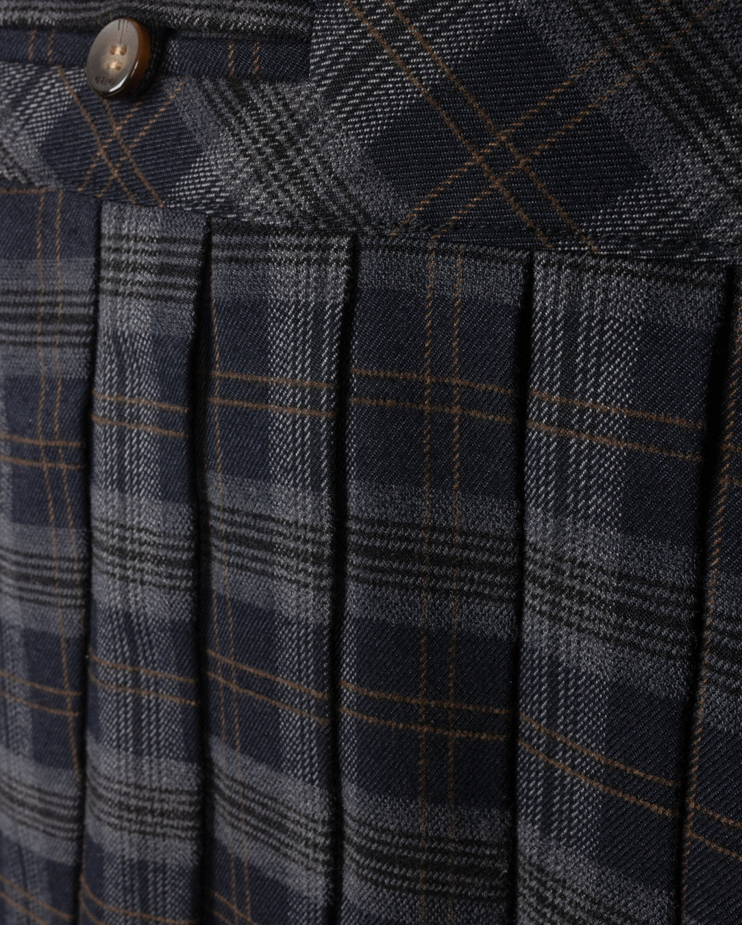 Archie Plaid Pleated Skirt