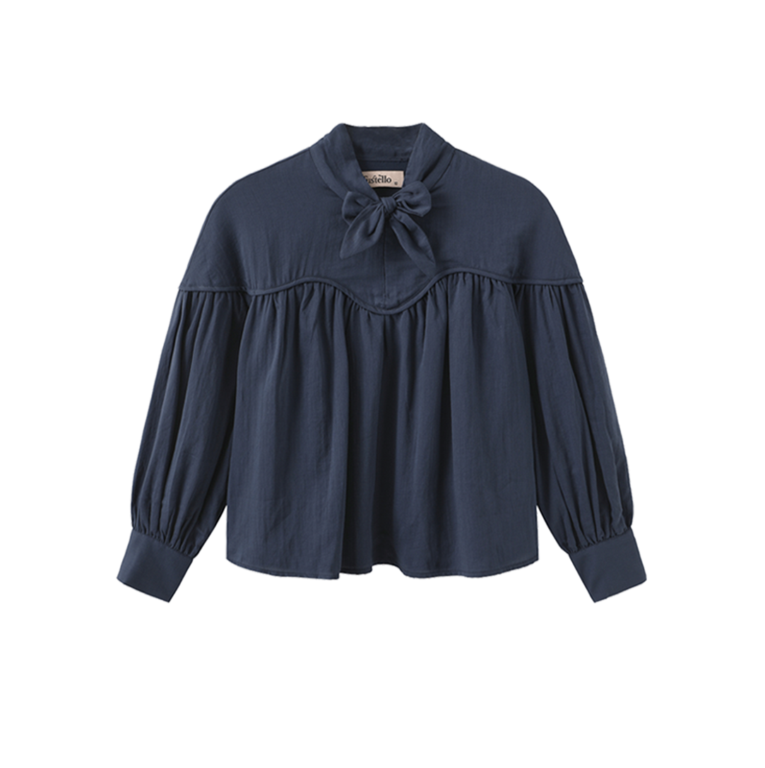 Vant Thick Piped Blouson Blouse