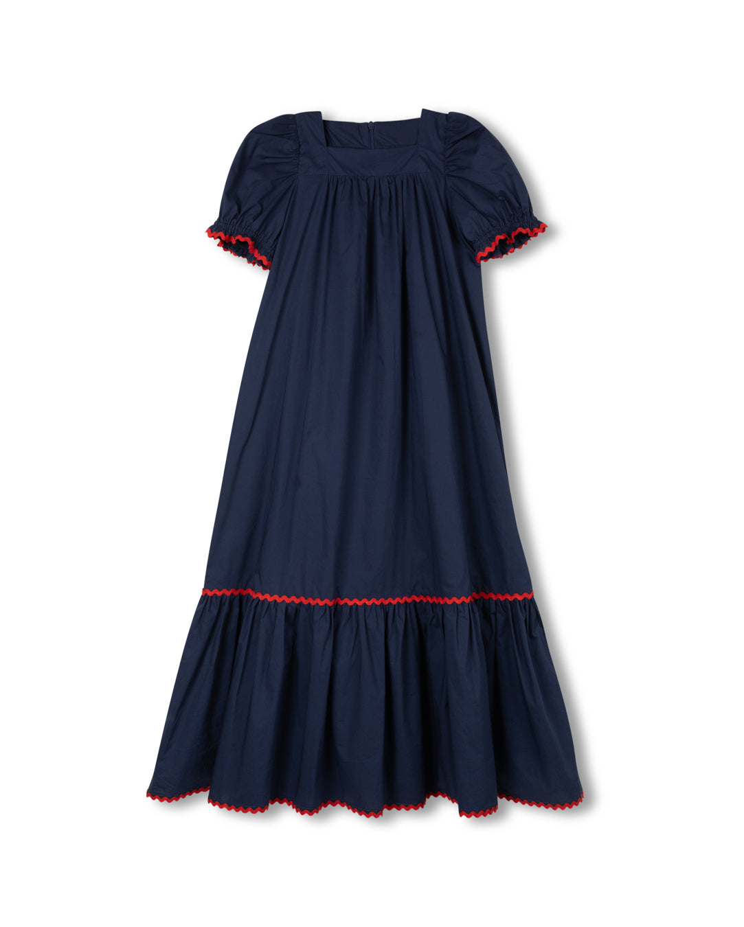 Poplin Square Neck Robe