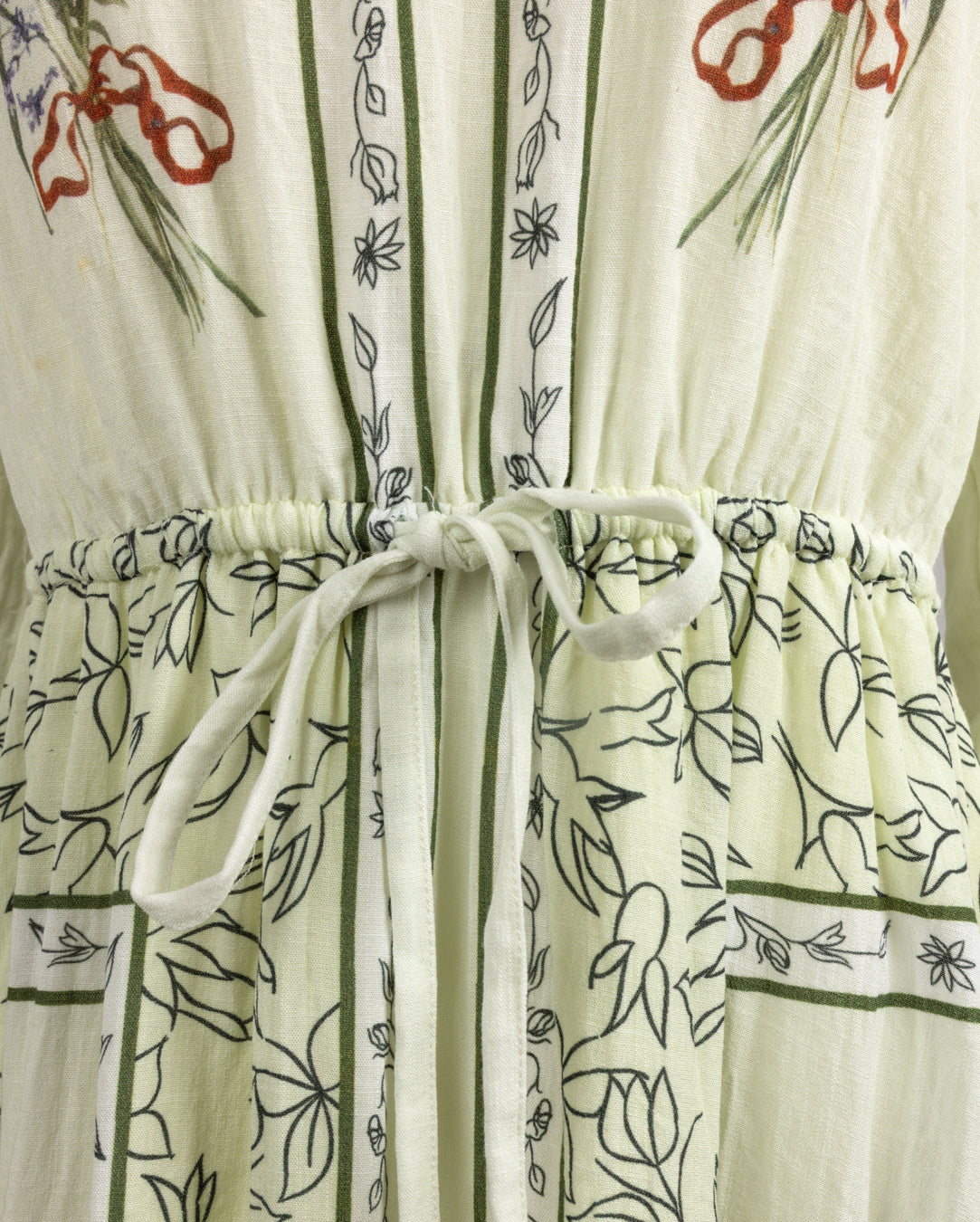Bouquet Linen Dress