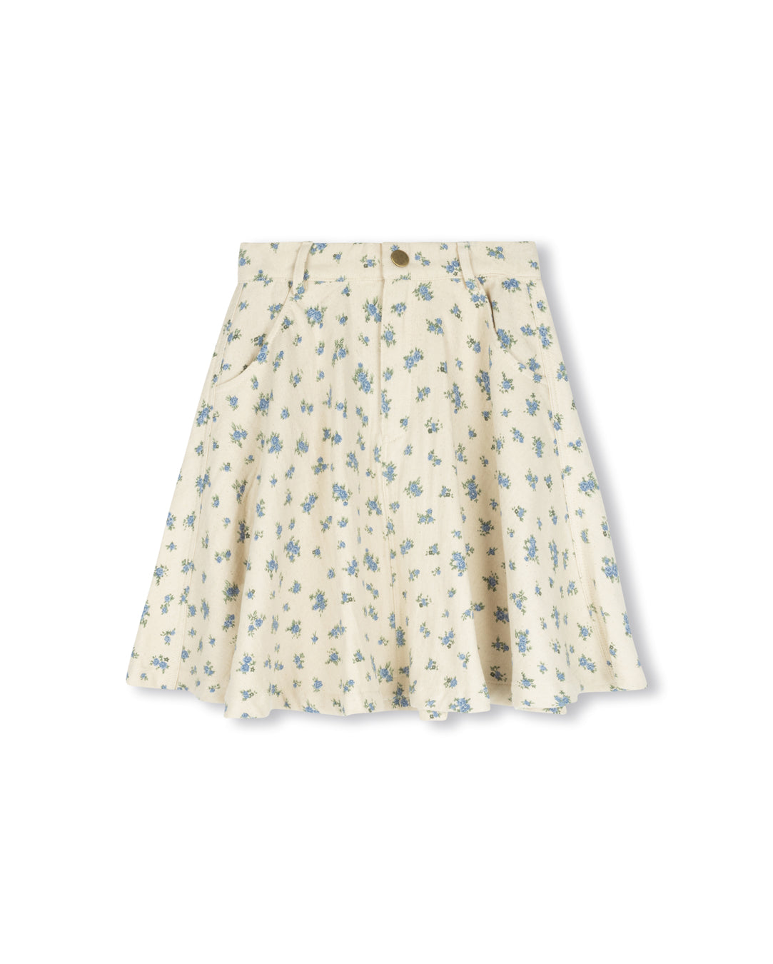 Ronald Floral Print Skirt C-21986