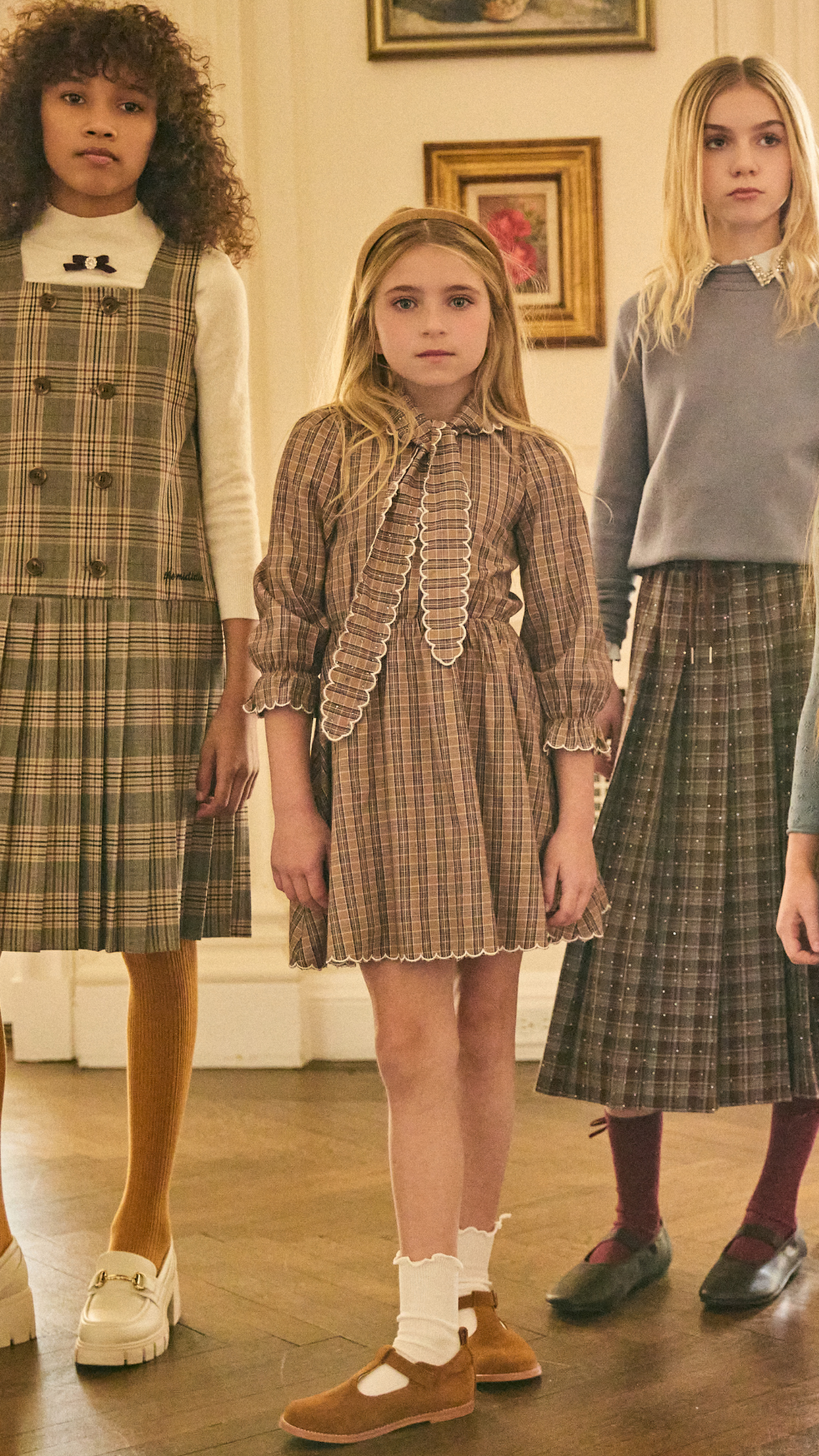 Neal Plaid Dress