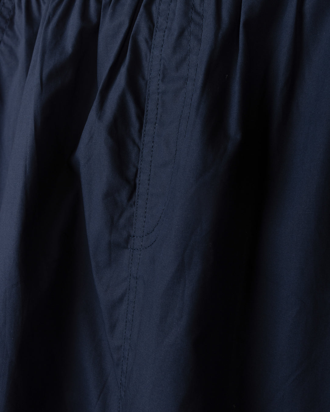 Poplin Elastic Straight Skirt