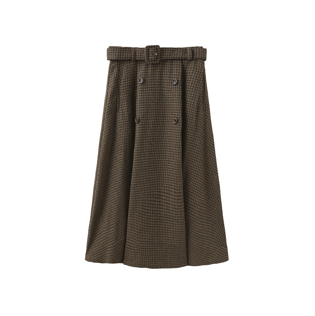 Padma Plaid Skirt
