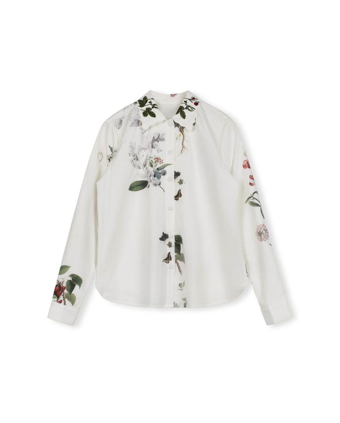 Boxi Floral Printed Blouse