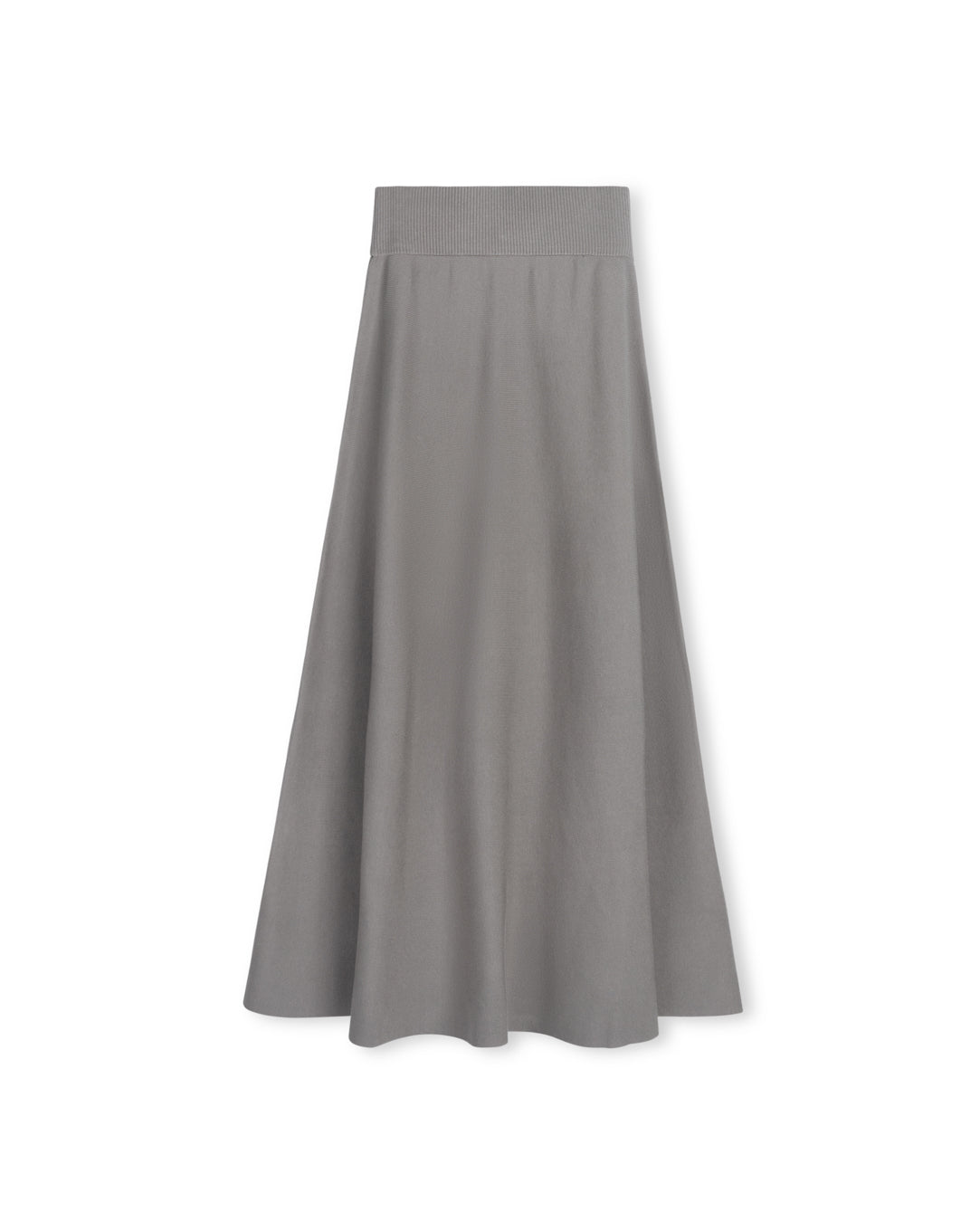 Atlanta Silk Knit Fit And Flair Skirt