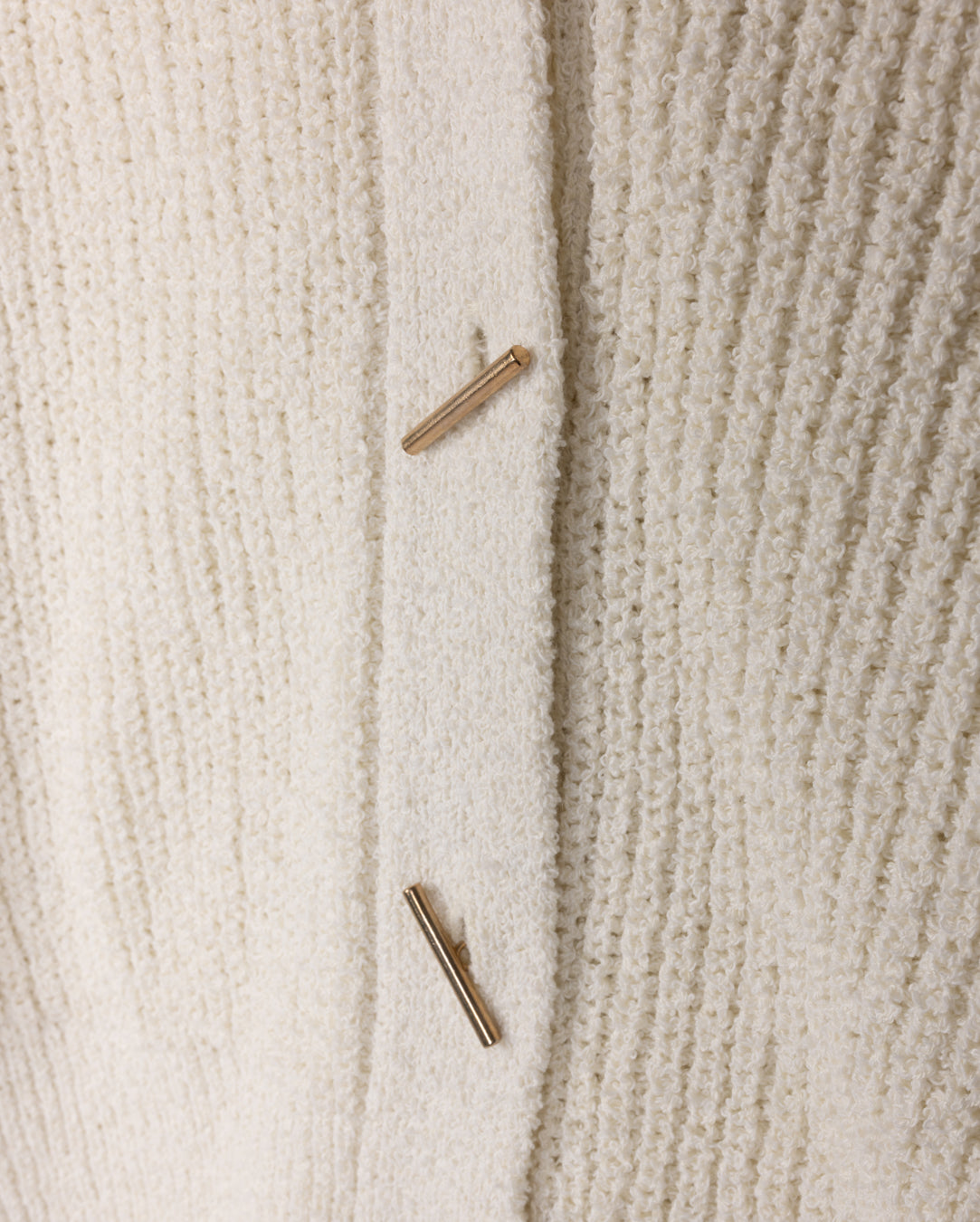 Cropped Chunky Knit Cardigan W-17169