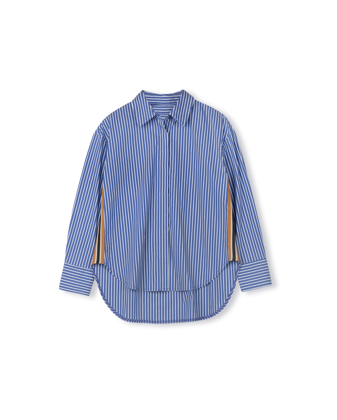 Oversized Side Stripe Blouse