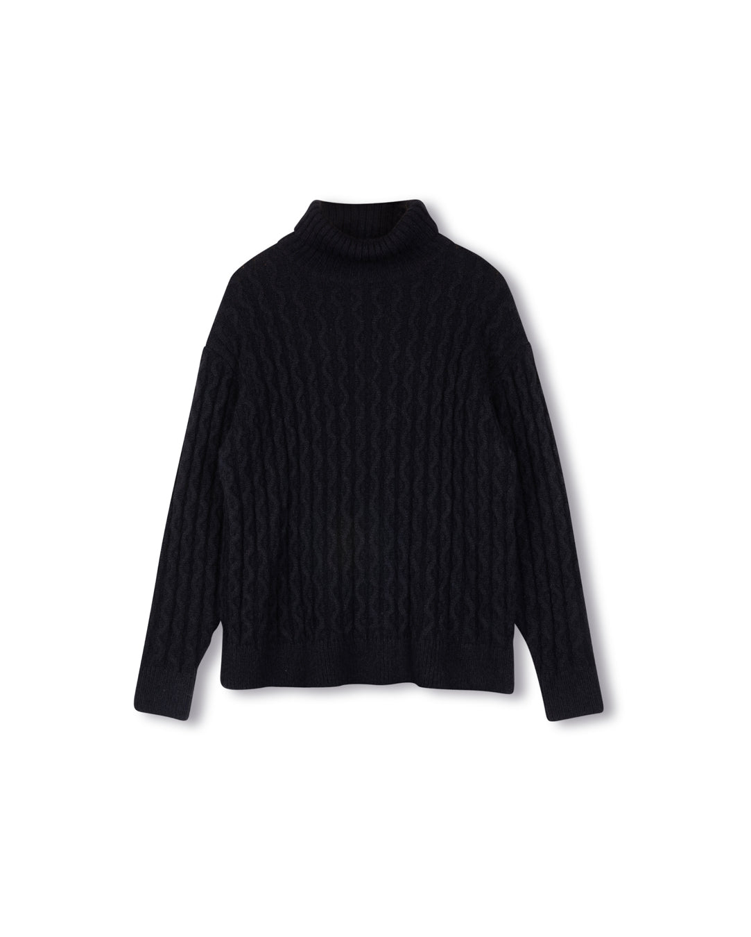Oversized Knit Turtleneck W-22556