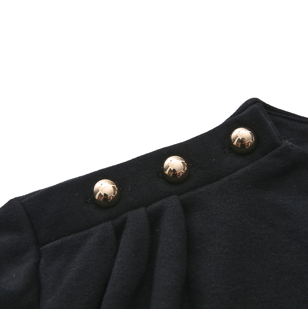 Shoulder Button Sweatshirt