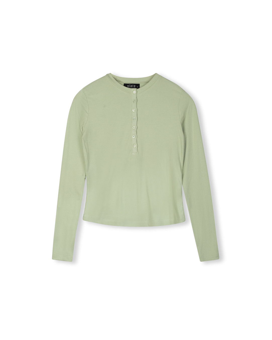 Button Down Rib Tee - Junees