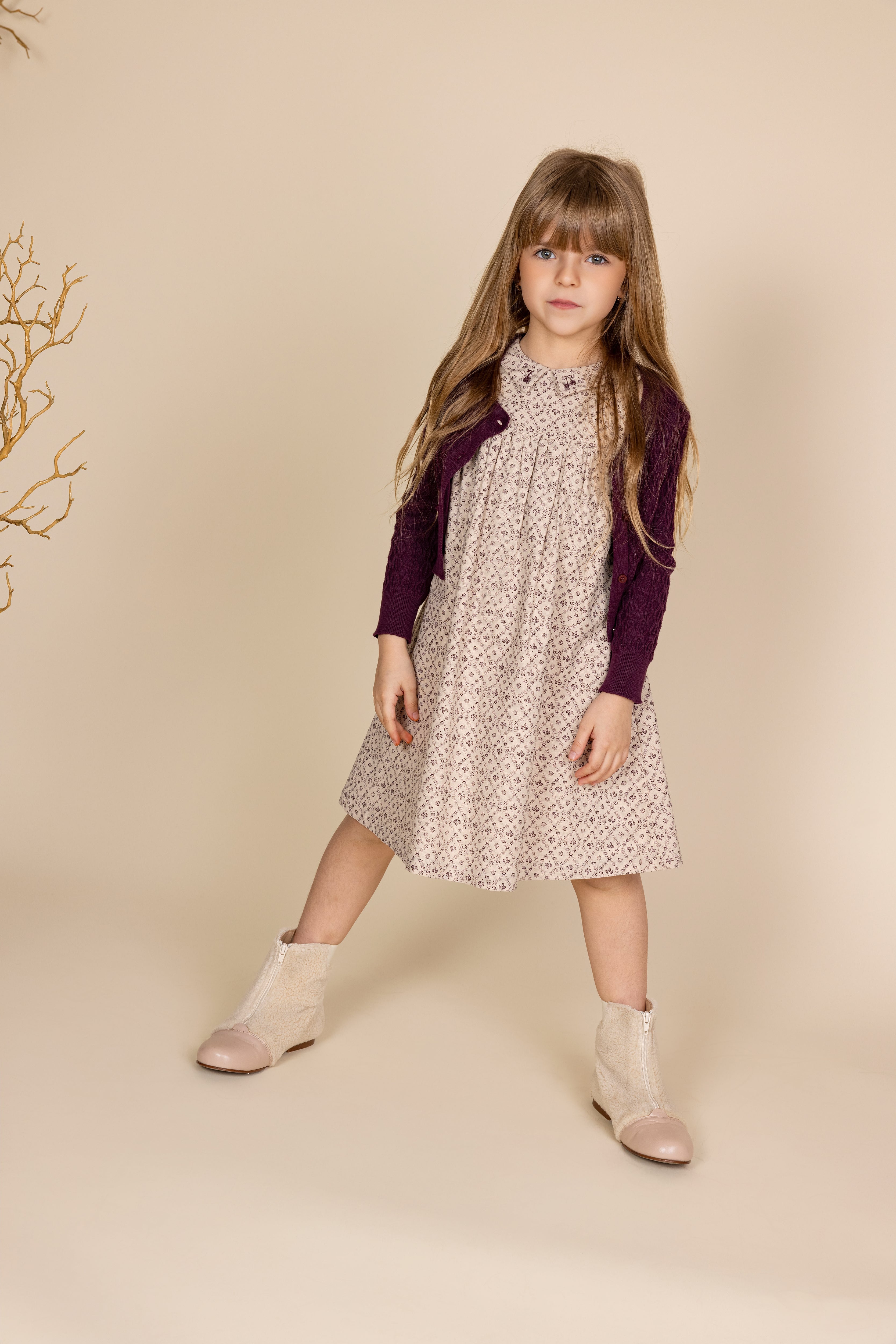 Big Pointelle Knit Holy Cardigan