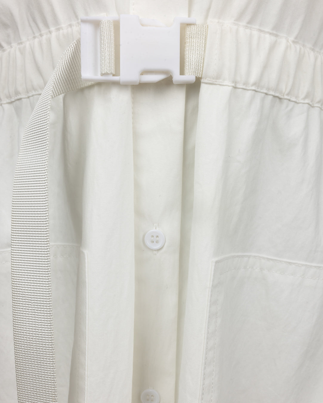 White Poplin Dress