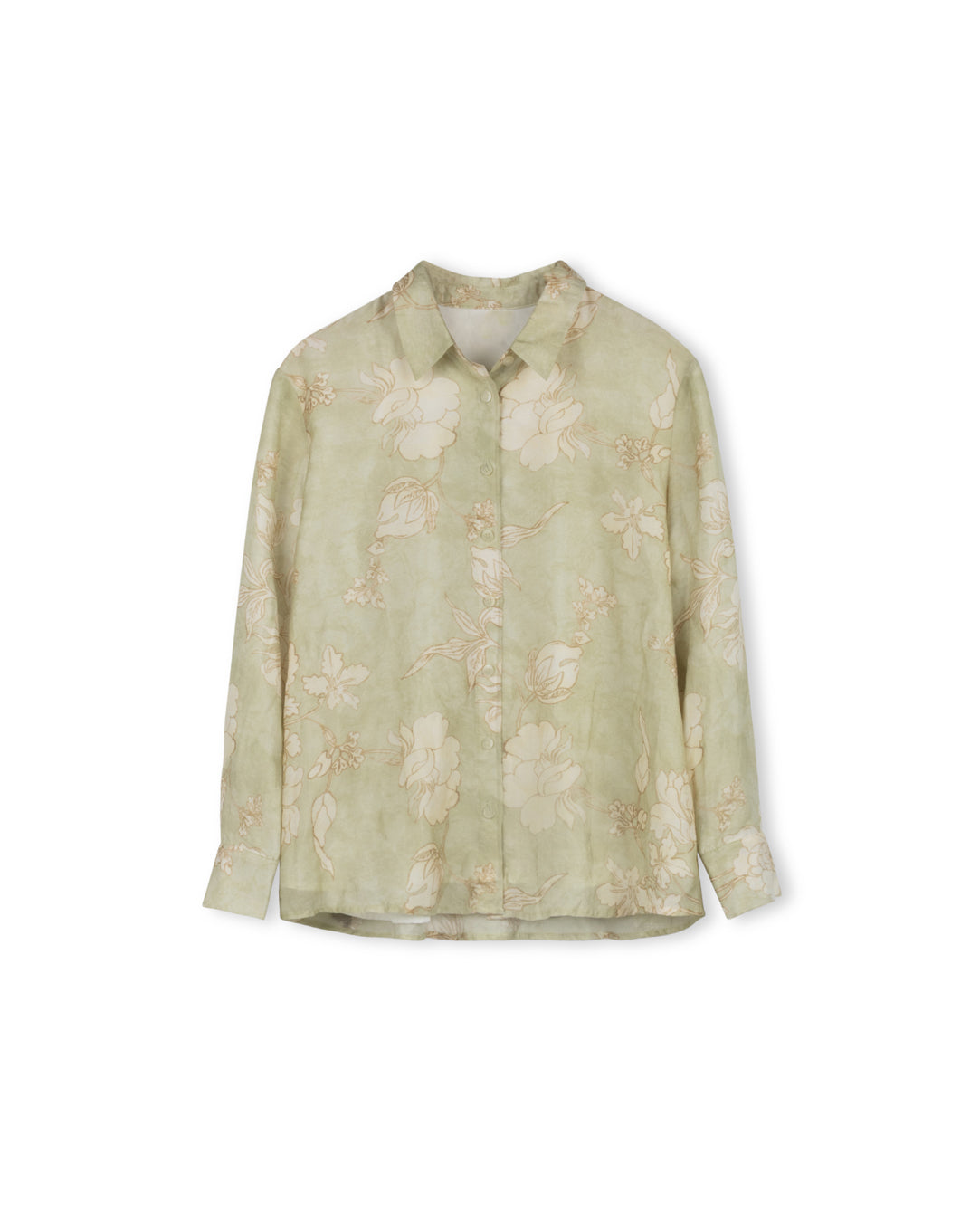 Effect Floral Blouse