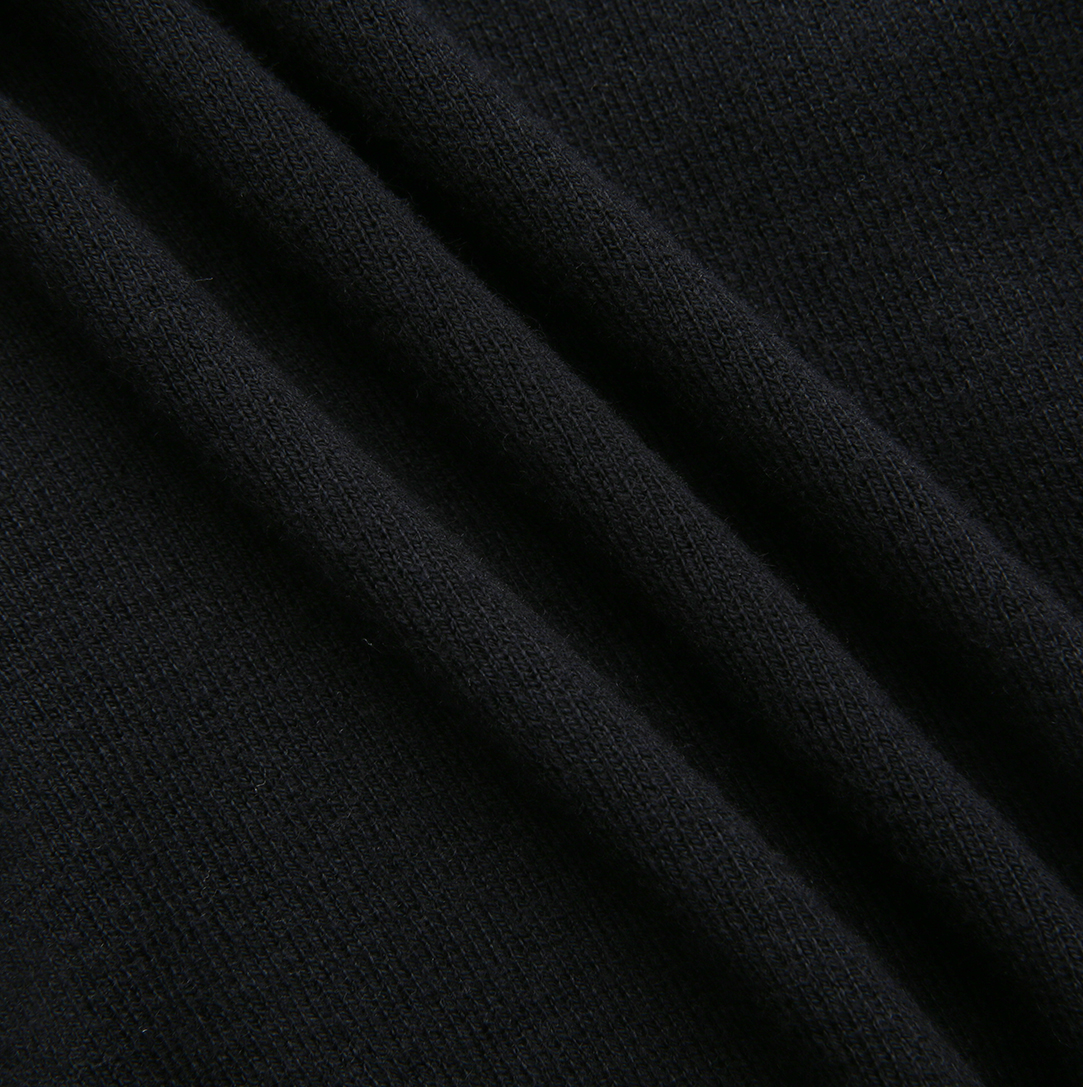 Knit Stripe Trimmed Sweater